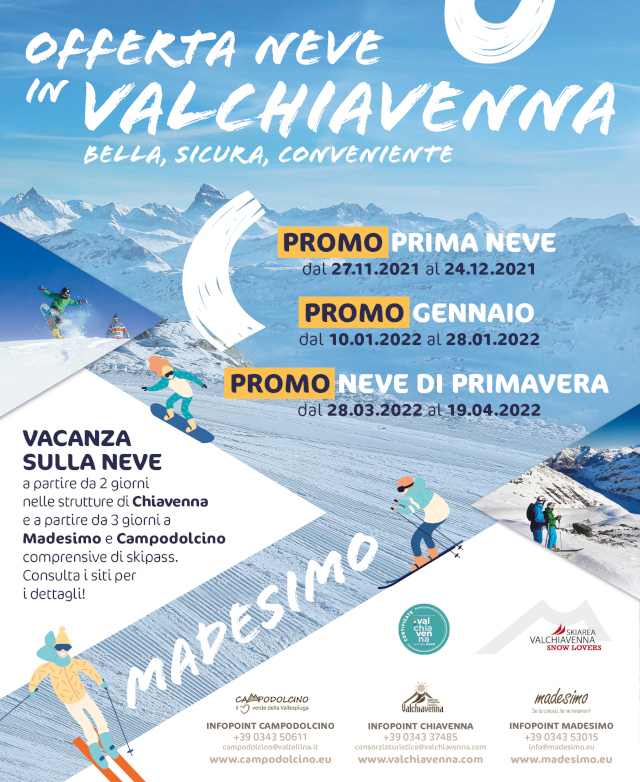 volantino offerta neve