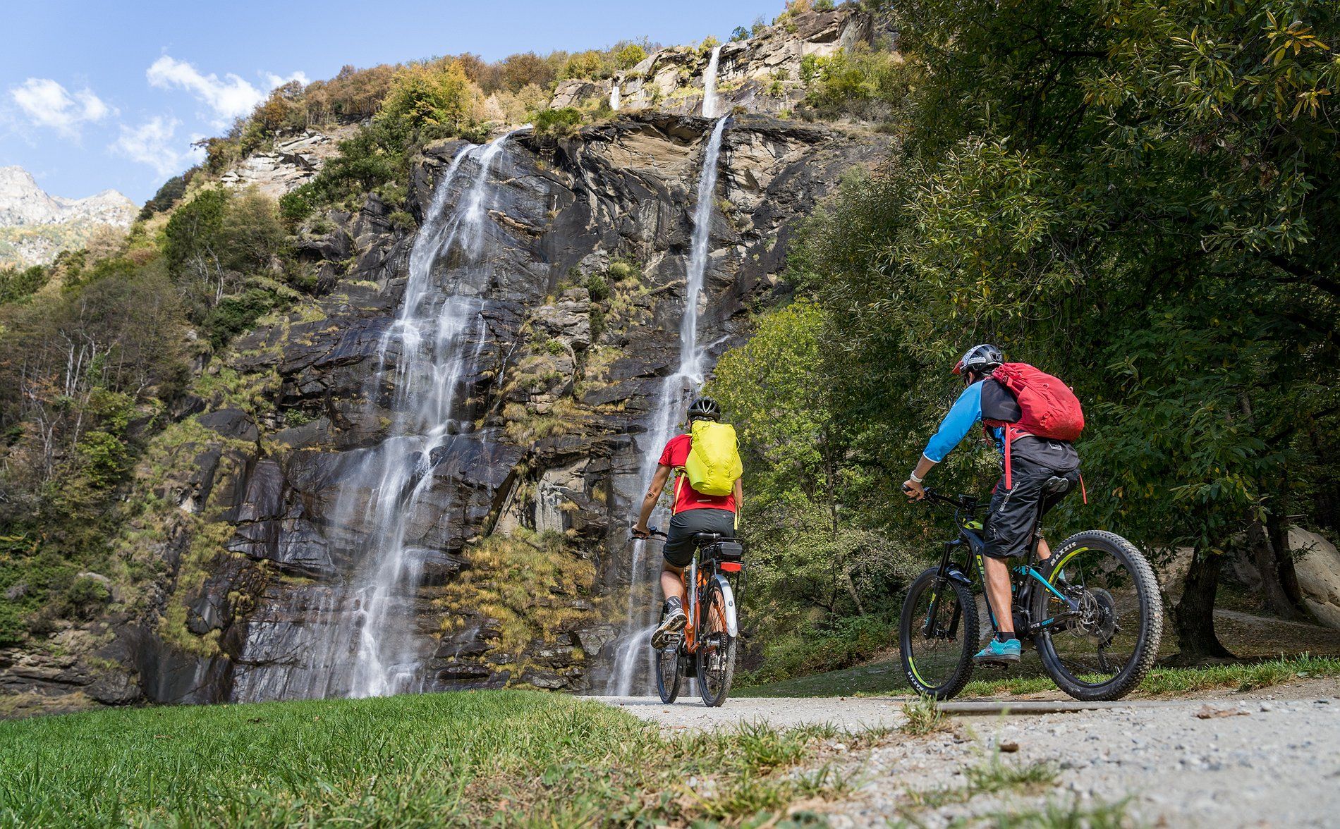 bici cascate